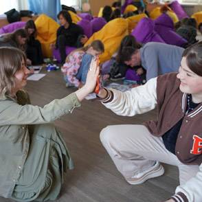 Dos adolescentes Dos adolescentes