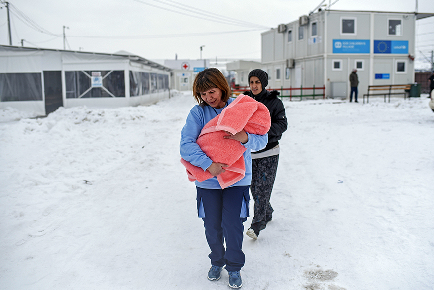 Niños refugiados y migrantes en Europa