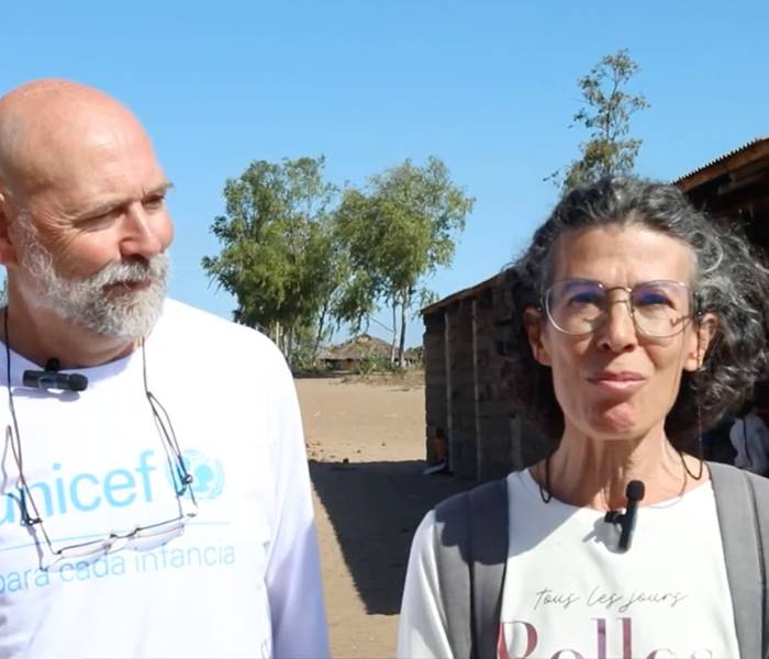 Esperanza y Basilio nos cuentan cómo decidieron ahorrar y hacer una importante donación en memoria de Aurora, la madre de Esperanza. Imagen de Esperanza y Basilio.