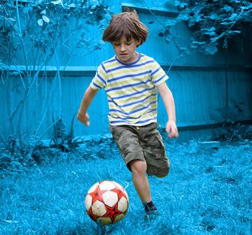 UNICEF - Conócenos Niño jugando