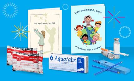 Regalo solidario - Regalo Azul - UNICEF Regalo solidario - Regalo Azul - UNICEF