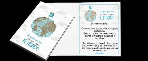 Tarjeta Azul Dona en Memoria Tarjeta Azul Dona en Memoria