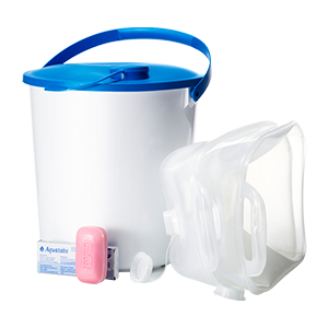 Kit familiar de agua e higiene Kit familiar de agua e higiene